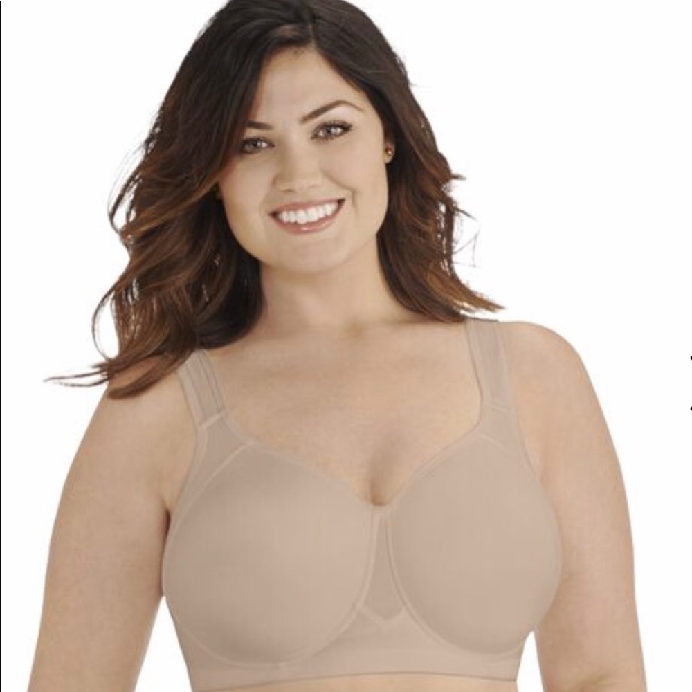 Vanity Fair Women's Sports Bra in Beige-44D
